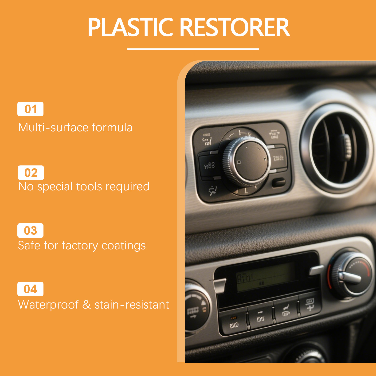 Automotive Plastic Restorer Pa - đánh giá và giá Leather Cleaner Interior