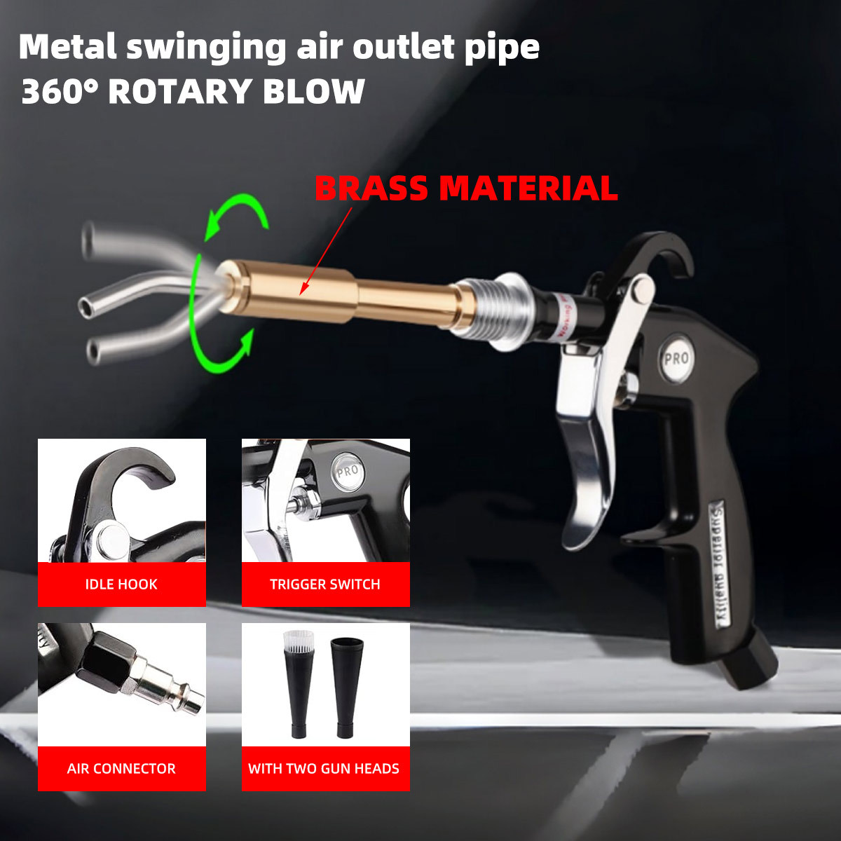 1 Set High-Pressure Car Cleani - đánh giá và giá Dirt Brush Interior